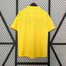 Camisa Seleção Escócia Away 2002/03 - Fila Retrô Masculina - Amarela/Azul