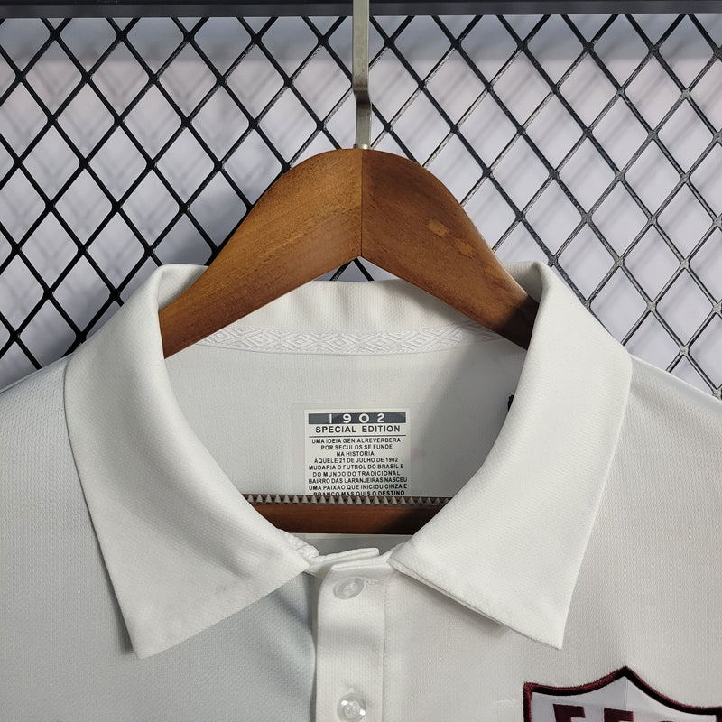 Camisa Fluminense Edição Comemorativa 120 Anos - Umbro Torcedor Masculina - Branca/Bordo