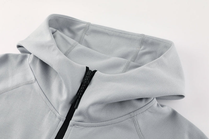 Kit Conjunto Nike Tech Fleece - Jaqueta e Calça- Cinza/Preta