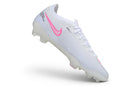 Chuteira Campo Nike Mercurial CR7 Vapor 17 Elite - Branca/Rosa