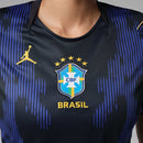Camisa Pronta Entrega Brasil Away 2026/27 - Nike Torcedor Feminina - Azul/Preta