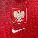 Camisa Seleção Polônia Away 2024/25 - Nike Torcedor Masculina - Vermelha/Branca