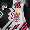 Camisa Corinthians 1995/96 - Penalty Retrô Masculina - Preta/Branca