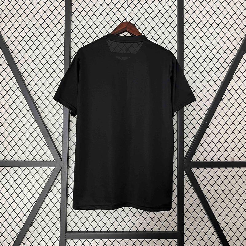 Camisa Arsenal Edição Especial Balmain 2023/24 - Adidas Torcedor Masculina - Refletivel - Preta
