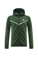 Kit Conjunto Nike Tech Fleece - Jaqueta e Calça- Verde