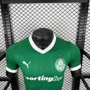 Camisa Palmeiras Home 2025/26 - Puma Jogador Masculina - Verde/Branca