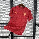 Camisa Pronta Entrega Valencia Away 2025/26 - Puma Torcedor Masculina - Vermelha/Laranja