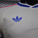 Camisa Seleção Curaçao 2026/27 - Adidas Jogador Masculina - Branca/Azul