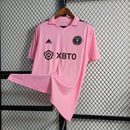 Camisa Pronta Entrega Inter Miami Home 2023/24 - Adidas Torcedor Masculina - Rosa/Preta