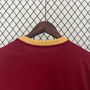 Camisa Seleção Venezuela Home 2024/25 - Adidas Torcedor Masculina - Bordo/Dourada