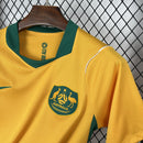 Camisa Seleção Austrália Home 2026/27 - Nike Torcedor Masculina - Amarela/Verde