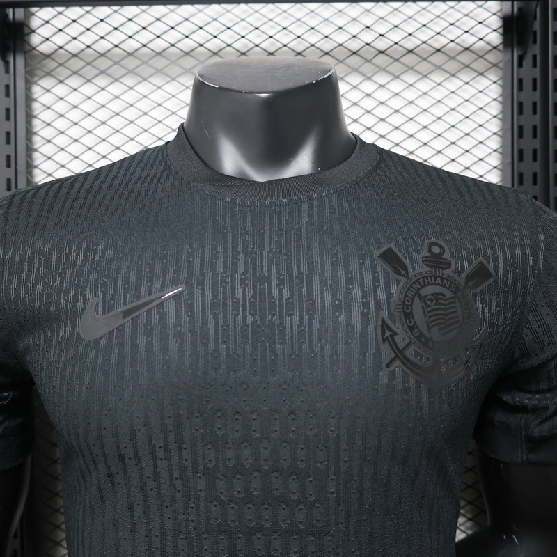 Camisa Corinthians Away 2024/25 - Nike Jogador Masculina - Preta