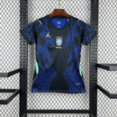 Camisa Pronta Entrega Brasil Away 2026/27 - Nike Torcedor Feminina - Azul/Preta