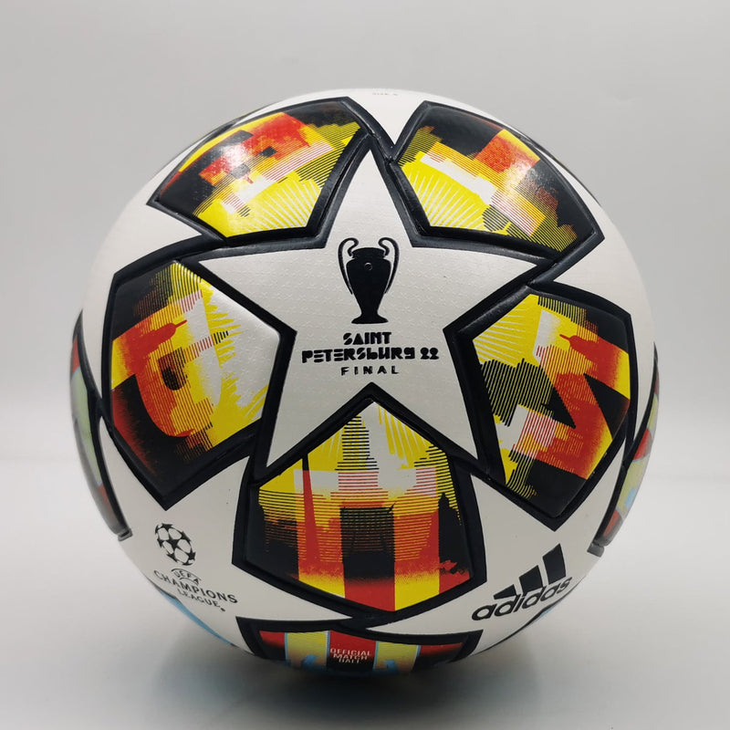Bola Society UEFA Champions League 2022/23 - Adidas - Amarela/Azul