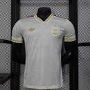 Camisa Flamengo Third 2025/26 - Adidas Jogador Masculina - Bege/Dourada