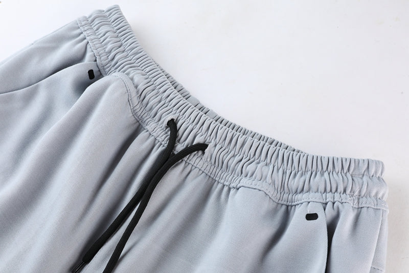 Kit Conjunto Nike Tech Fleece - Jaqueta e Calça- Marrom/Cinza
