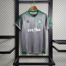 Camisa Palmeiras 2015/16 - Adidas Retrô Masculina - Cinza/Verde