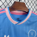 Conjunto Kit Infantil Inter Miami Third 2025/26 - Adidas Torcedor - Azul/Rosa