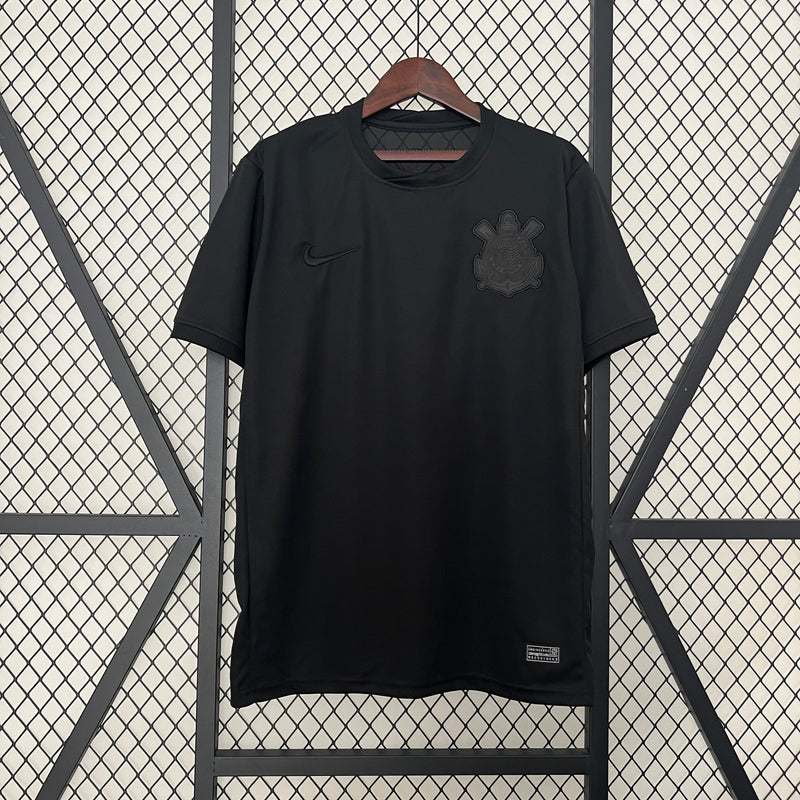 Camisa Corinthians Away 2024/25 - Nike Torcedor Masculina - Preta