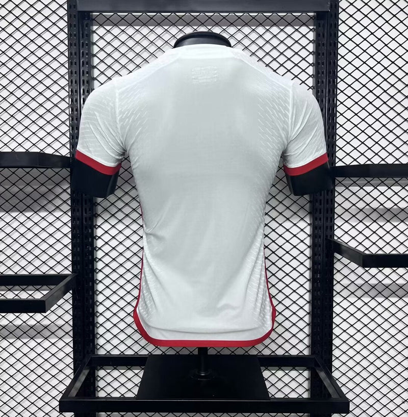 Camisa Flamengo Away 2024/25 - Adidas Jogador Masculina - Branca/Vermelha