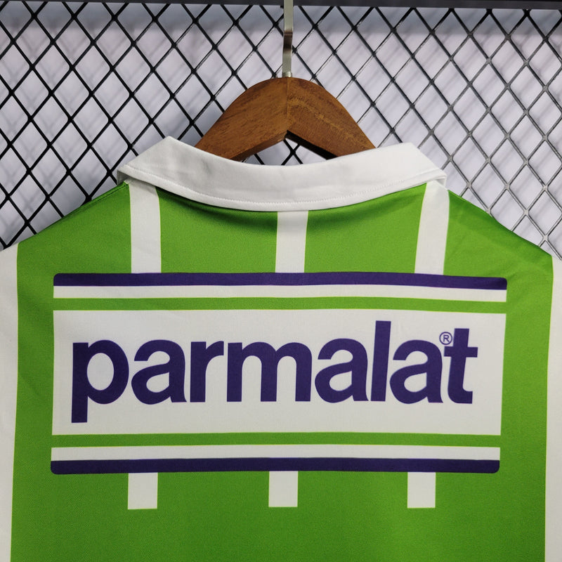 Camisa Palmeiras Home 1992/93 - Adidas Retrô Masculina - Verde/Branca