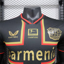 Camisa Bayer Leverkusen 2024/25 - Castore Jogador Masculina - Preta/Dourada