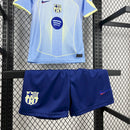 Conjunto Kit Infantil Barcelona Edição Especial 2025/26 - Nike Torcedor - Azul/Amarela