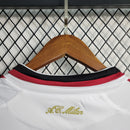 Camisa Milan Away 2009/10 - Adidas Retrô Masculina - Branca/Vermelha