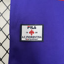 Conjunto Kit Infantil Fiorentina Home 1998/99 - Fila Retrô - Roxa/Branca