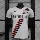 Camisa Bayer Leverkusen Away 2023/24 - Castore Jogador Masculina - Branca/Preta