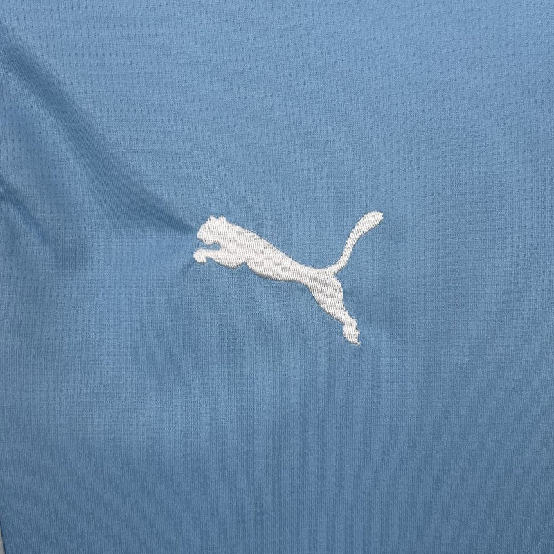Camisa Manchester City Home 2025/26 - Puma Torcedor Masculina - Azul/Branca