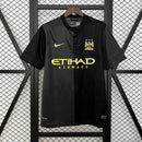 Camisa Manchester City Away 2013/14 - Nike Retrô Masculina - Preta/Dourada