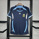 Camisa Seleção Argentina Away 2006/07 - Adidas Retrô Masculina - Azul/Branca