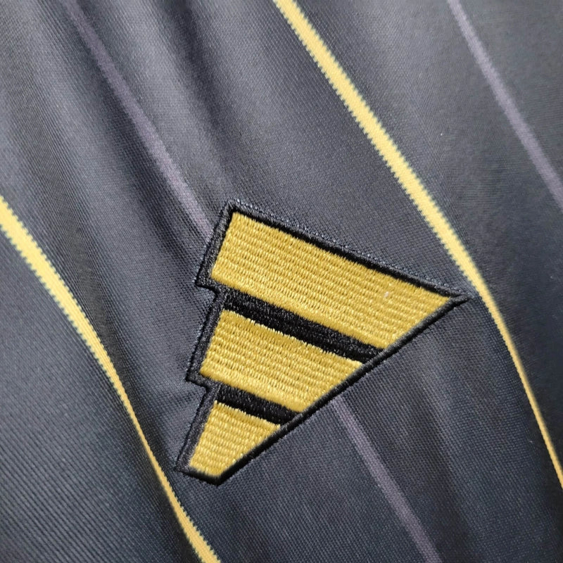 Camisa Los Angeles FC Home 2024/25 - Adidas Torcedor Masculina - Preta/Dourada