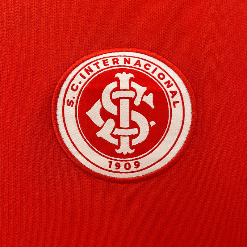 Camisa Internacional Home 2024/25 - Adidas Torcedor Masculina - Vermelha/Branca