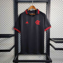 Camisa Pronta Entrega Flamengo Edição Black 2019/20 - Adidas Retrô Masculina - Preta/Vermelha