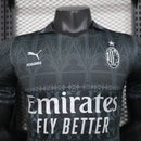 Camisa AC Milan Edição Especial 2024/25 - Puma Jogador Masculina - Preta/Prata