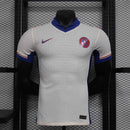 Camisa Chelsea Away 2024/25 - Nike Jogador Masculina - Bege/Azul