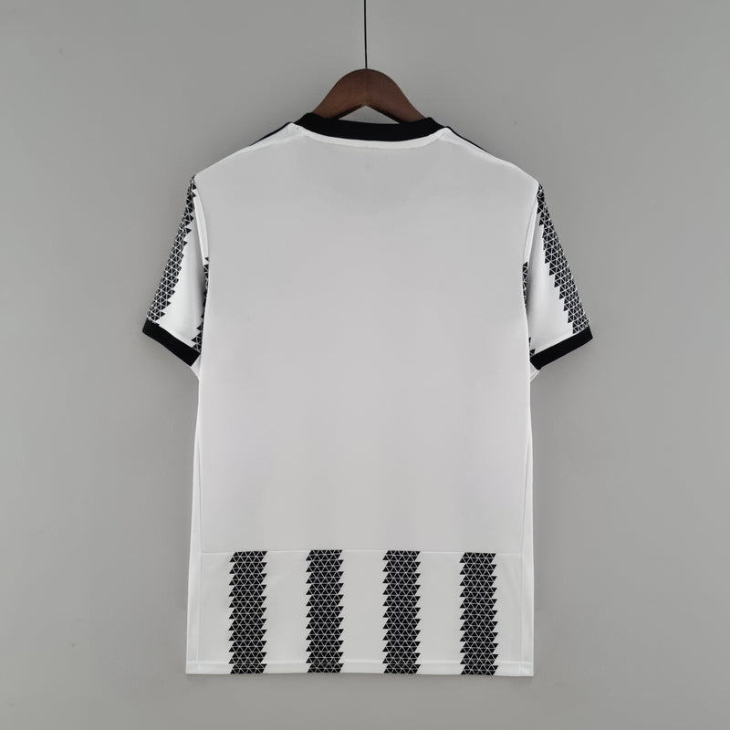 Camisa Juventus Home 2022/23 - Adidas Torcedor Masculina - Branca/Preta