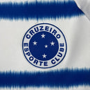 Camisa Pronta Entrega Cruzeiro Away 2025/26 - Adidas Torcedor Masculina - Branca/Azul