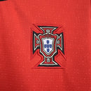 Conjunto Kit Infantil Seleção Portugal Home 2025/26 - Puma Torcedor - Vermelha/Verde