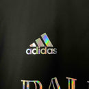 Camisa Arsenal Edição Especial Balmain 2023/24 - Adidas Torcedor Masculina - Refletivel - Preta