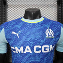 Camisa Olympique de Marseille Third 2025/26 - Puma Jogador Masculina - Azul/Branca