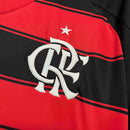 Camisa Pronta Entrega Flamengo Home 2025/26 - Adidas Torcedor Masculina - Vermelha/Preta