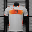 Camisa Seleção Holanda Away 2026/27 - Nike Jogador Masculina - Branca/Laranja