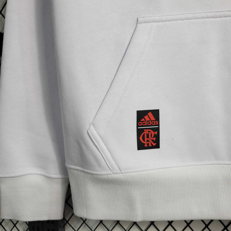 Moletom Flamengo Nike - Branca/Vermelha