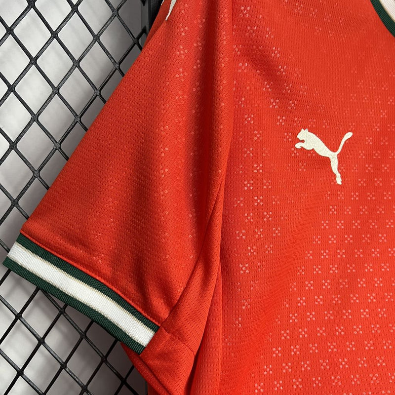 Camisa Seleção Portugal Home 2025/26 - Puma Torcedor Masculina - Vermelha/Verde