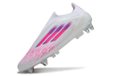 Chuteira Campo F50 - Trava Mista Adidas - Branca/Rosa