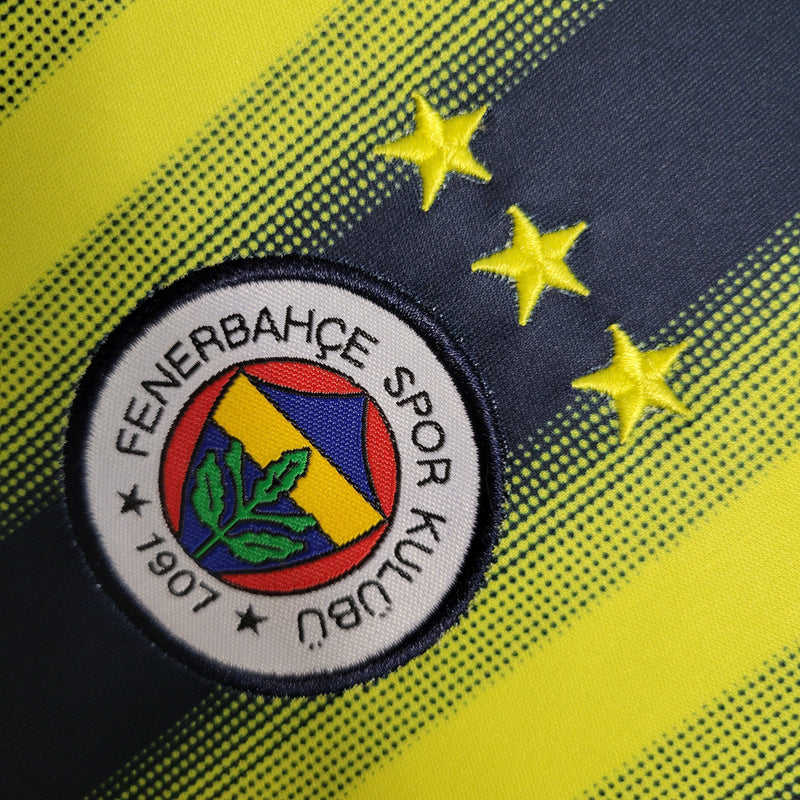Camisa Fenerbahce Home 2013/14 - Adidas Retrô Masculina - Azul/Amarela