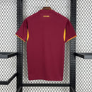 Camisa Roma Home 2025/26 - Adidas Torcedor Masculina - Bordo/Laranja